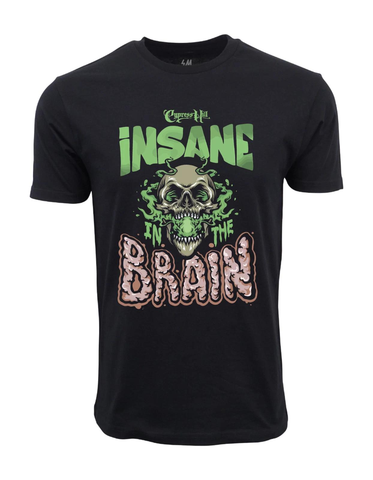 Unisex Adult Casual Graphic Cypress Hill Insane In The Brain Graphi... XL
