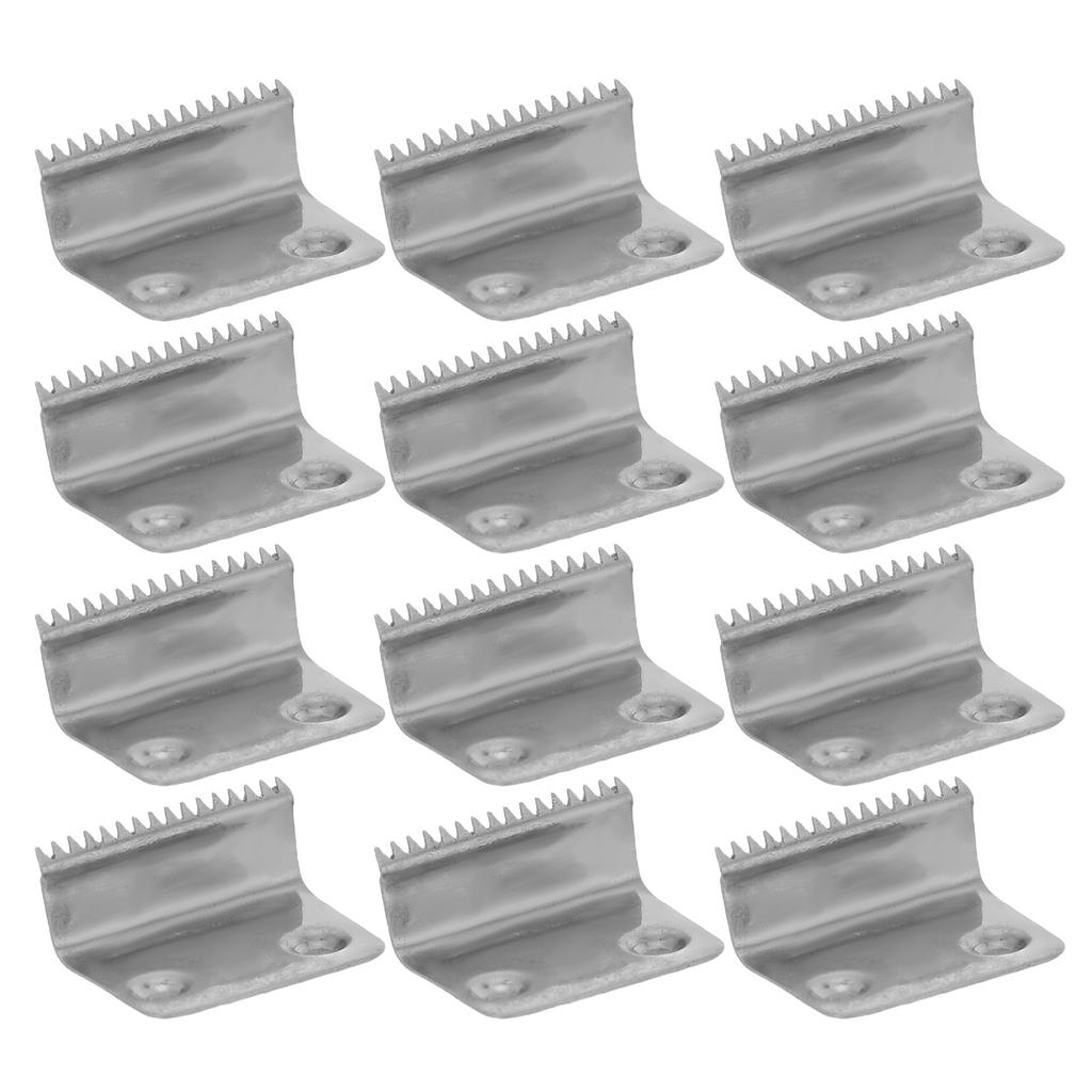 12 Pcs Tape Cutting Machine Blade Dispenser Replacement Parts Office Blades Cutter Industrial Metallic For Packing Adhesive