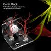 Acrylic Coral Rack Bracket Aquarium Fish Container Coral Frag Support With Suction Cup(8 Holes)