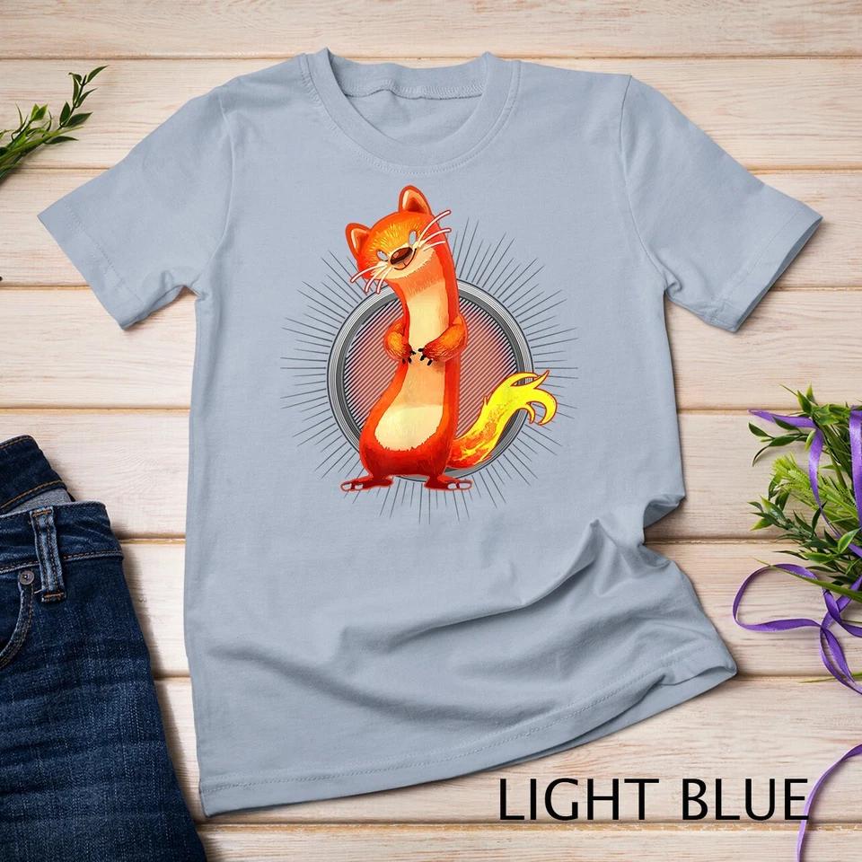 Cute And Funny Ferret T-Shirt For Ferret Lovers And Owners Unisex T-shirt 7 S