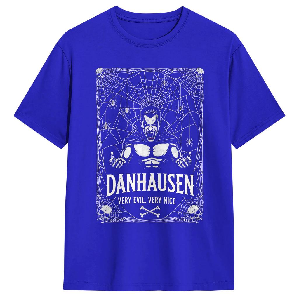 Danhausen Wrestling Retro Style Unisex T Shirt Casual Tees Short Sleeve Round Neck TShirts Cotton Graphic Printed Clothing