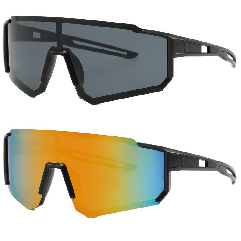 2 Stück Bunte Mode Sonnenbrillen für Damen Herren Radsport Sport Sonnenbrillen Klettern Skifahren Brillen Dame Mann Schutzbrillen UV400