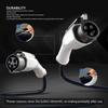 Akozon J1772 EV Charging Car Charger Extension Flexible 16 Feet for Multiple EV Models Cable, Cable,