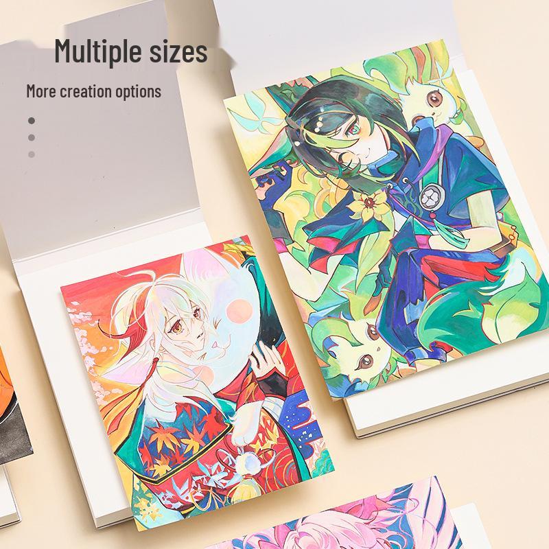 Tragbarer Blauer Acrylmarker Dickes Zeichenjournal