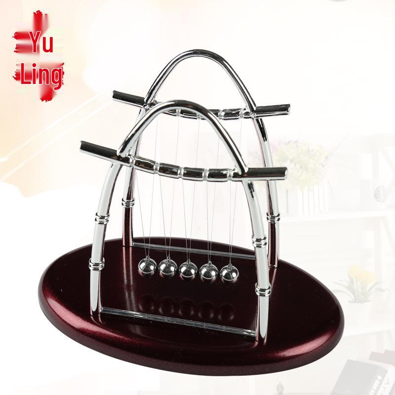 

Средний овальный маятник Ньютона для обучения или офисного подарка