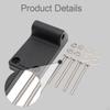 Tilt Up Mounting Bracket Boat Downrigger Mount Sturdy Resistant Supplies Accessories for
