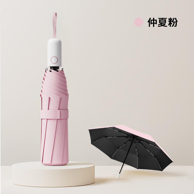 Umbrella Special Umbrella for Students To Go To School Thickened Reinforced Parasol Sunscreen and UV Protection Female Sun Umbrella
