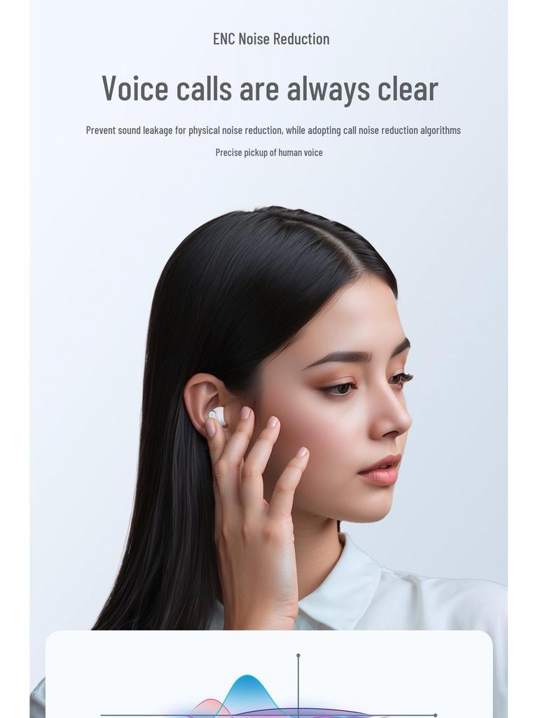 2025 Q10 Bluetooth Earbuds: High-Quality Sound, Long Battery Life, Noise Cancelling, Perfect for Gaming and Sports