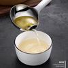 Spoon 2020 Stainless Steel Scoop Filter Fat Spoon Strainer Spoon Soup Oil Separation Cooking Strainer Tools Home Kitchen Gadgets