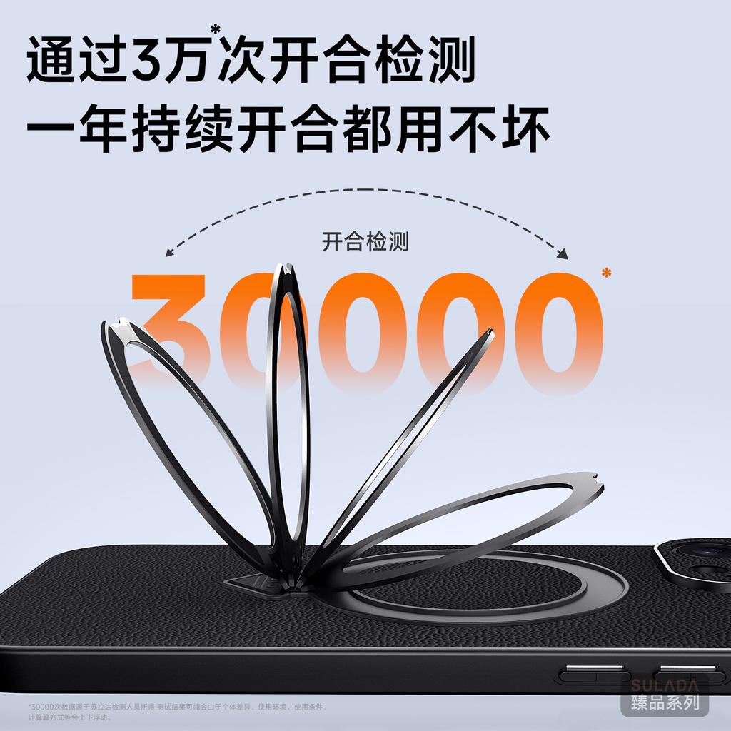 Apple 11 Mobile Phone Case Cowhide iPhone11promax Men's Solid Color Magnetic All-inclusive 11pro Bracket Leather Case