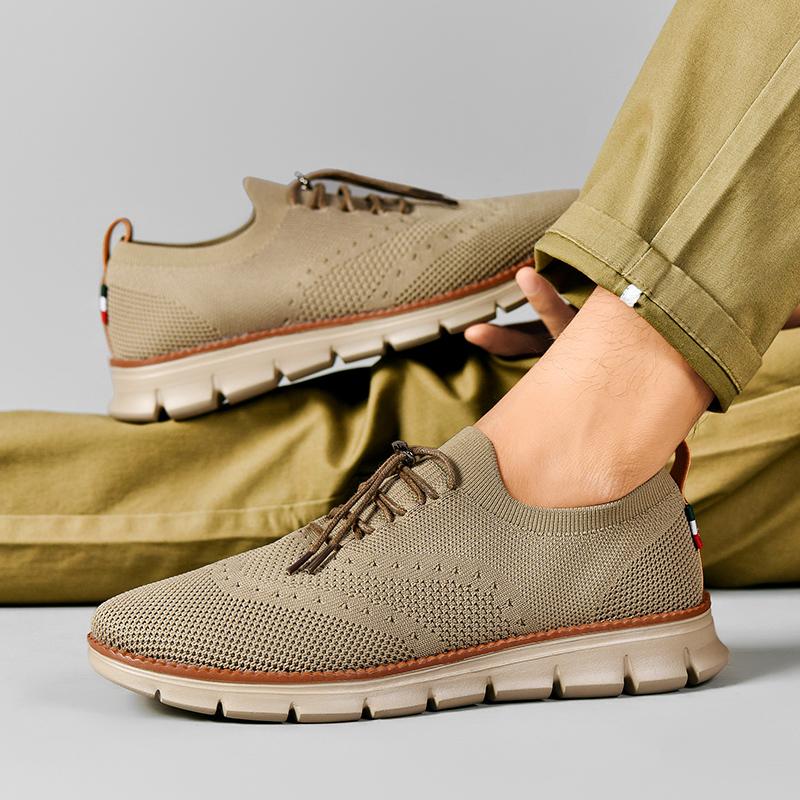 TUINANLE Herren Sneaker Übergröße 40-50 Schuhe Lässige Sneaker Atmungsaktive Mesh-Schuhe