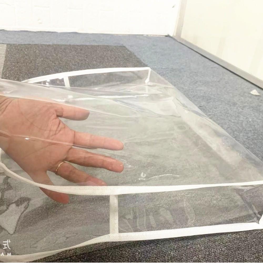 Transparent Barber Chair Backrest Cover Anti-Scratch Dustproof Waterproof Slipcover Anti-fouling PVC Furniture Protector