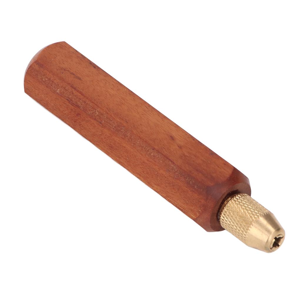 Manual Saw Handle Detachable Non Slip Wooden Grip for Garden and Woodworking Logging Saws Hex Short 