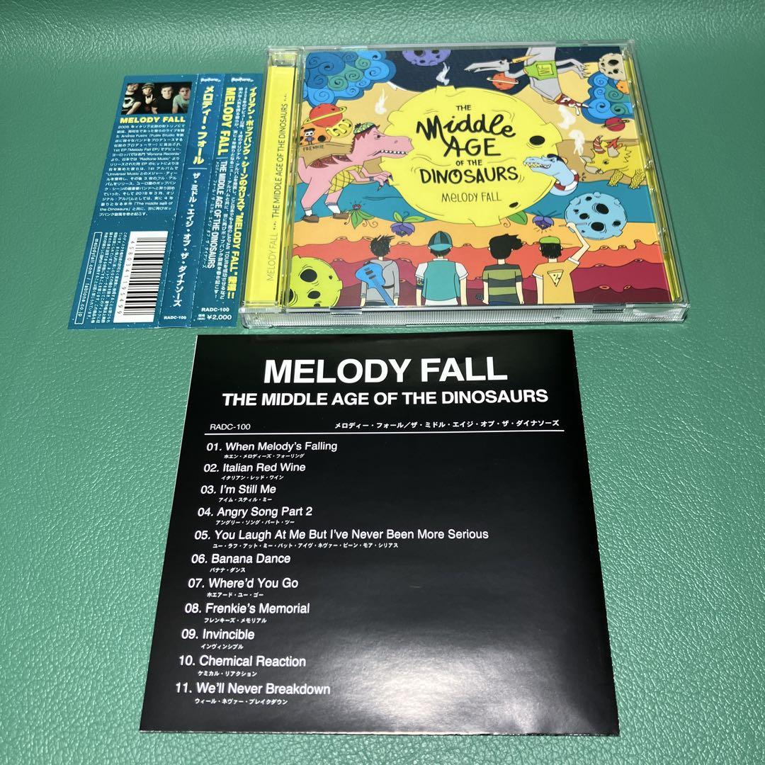 

[USED] [Out of print] MELODY FALL album CD “THE MIDDLE AGE