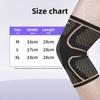 Copper-Infused Silicone Anti-Slip Knee Pads, Nylon Breathable Knee Sleeves for Basketball & Sports Protection