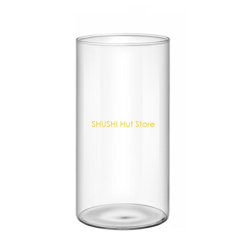 Glass Cylinder Vases Glass Hydroponic Vase Clear Holder Flower Vase D57B