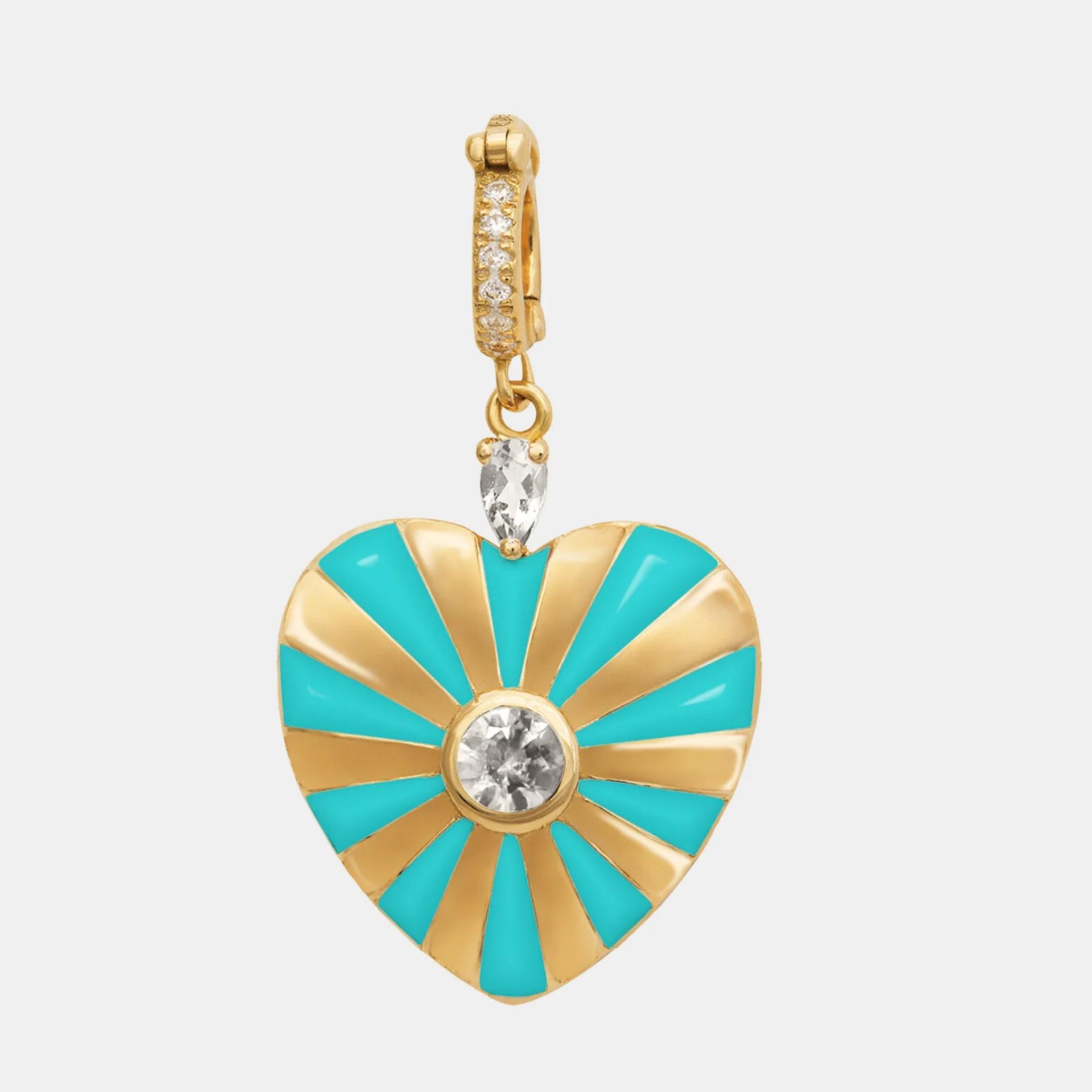 Light Luxury Temperament Dopamine Versatile Love Drip Pendant