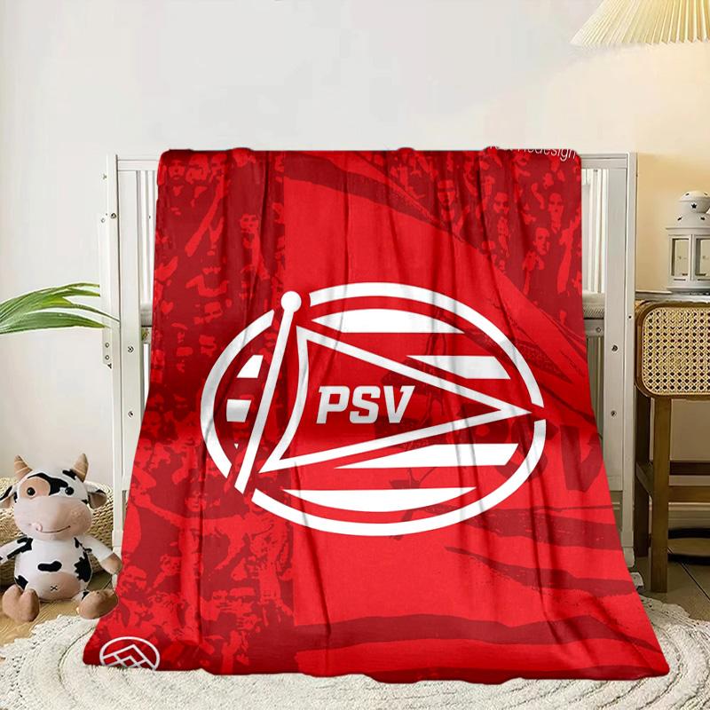 Psv Eindhoven Redesign Tragbare Decke/Weiche Decke Bettwäsche Decke Geeignet für Reisen Camping Wohnzimmer Büros Sofas Fan Geschenke
