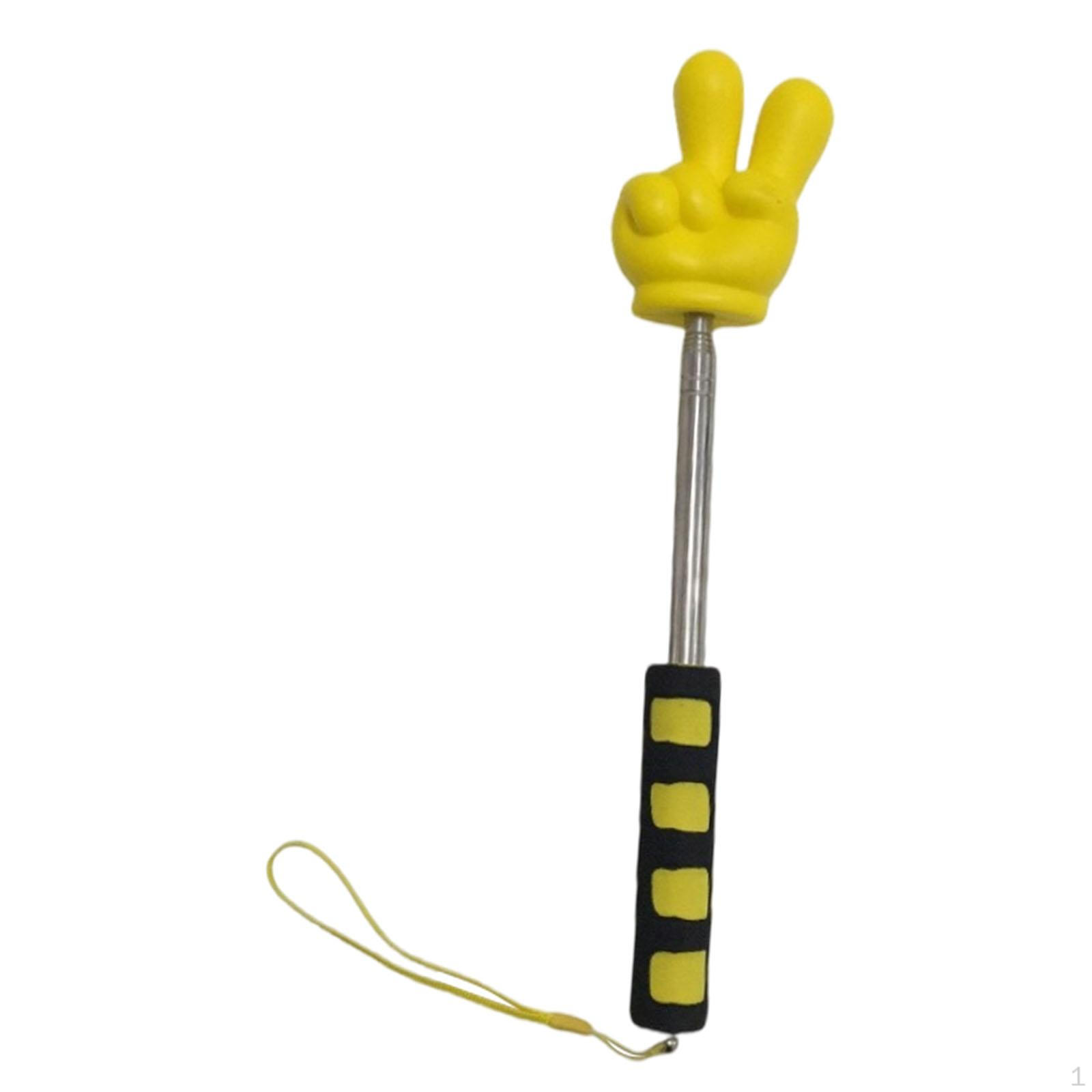 

Телескопическая указка для учителя Мини-ручные указки Выдвижные для презентации Yellow Victory