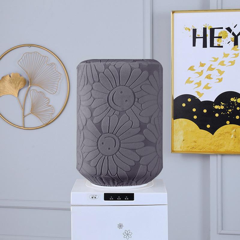 

Новый утолщенный полиэстеровый чехол для кулера для воды Современный бытовой чехол от пыли для ведра с водой 34*28CM