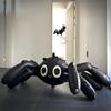 59-inch Halloween 4D Matte Large Spider Balloon, Aluminum Foil Balloons for Home Decoration,Prank Props, Indoor Theme Decoration
