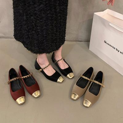 2025 Spring Women Mary Jane Shoes Fashion Shallow Mix Colors Shoes Laides Soft Sole Comfort Street Style Flats Shoes