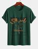 Unisexs Pure Cotton Solid Color Tshirt Casual Crew Neck Short Sleeve Wild Street Style Top
