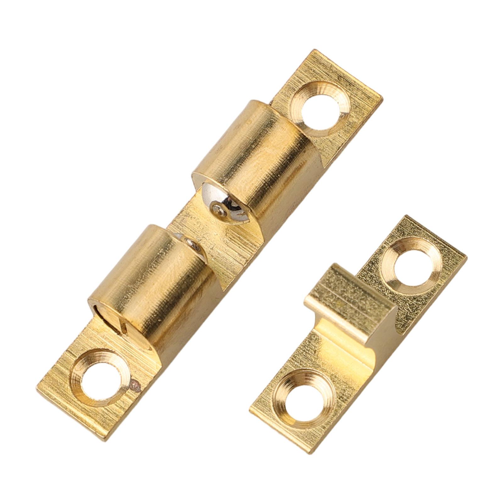 Customizable Tension Ball Catch in Solid Brass for Enhancing Security and Functionality in Kitchen and Wine Cabinets