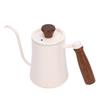 Hand Brew Coffee Kettle 600ML 304 Stainless Steel Narrow   Spout Coffee Pot with Scale Insulated Handle for Home Camping