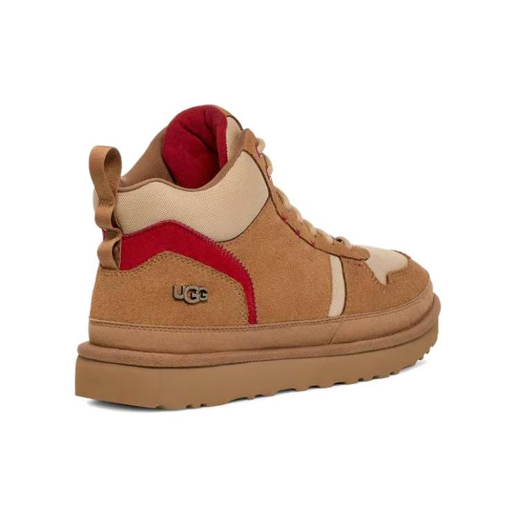 New UGG Highland Hi Heritage 'Chestnut Sand Dark Cherry' 1144053-CSDCH