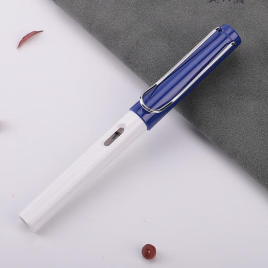 Penne stilografiche da 0,38 mm Penne da scrittura lisce con pennino EF in plastica cava creativa per la scuola