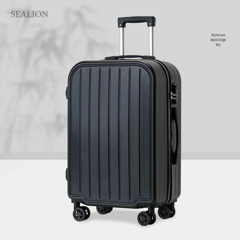 Durable 20-inch Silent Trolley Suitcase for Women and Men