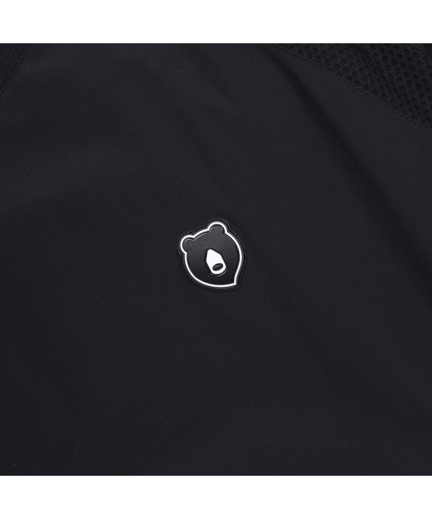 Goldeunbeeo Stretchable Nylon Crewneck Sweatshirt_G4Tam25221Bkx