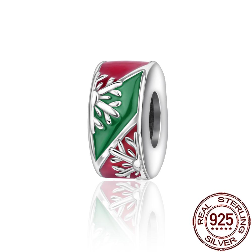 Novos Berloques de Cobre de Natal Papai Noel Berloques para Pulseira Corrente Cobra Colar Feminino Joias Diy