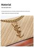 2025 Summer Fashion Tassel Lightweight Luxury Crossbody Shoulder Bag - Trendy Versatile Straw Woven Bag for Women