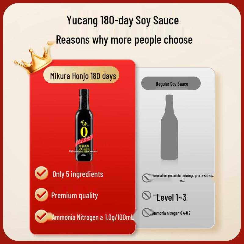 Qianhe Zero Additives Soy & Oyster Sauce Combo