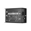 Professional Single Channel Passive DI Box Direct Injection Audio Box Balanced & Unbalance Signal Converter with XLR