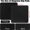 10PCS Silicone Weightlifting Hand Protect Pads Square Gym Training Pad  Build Muscle
