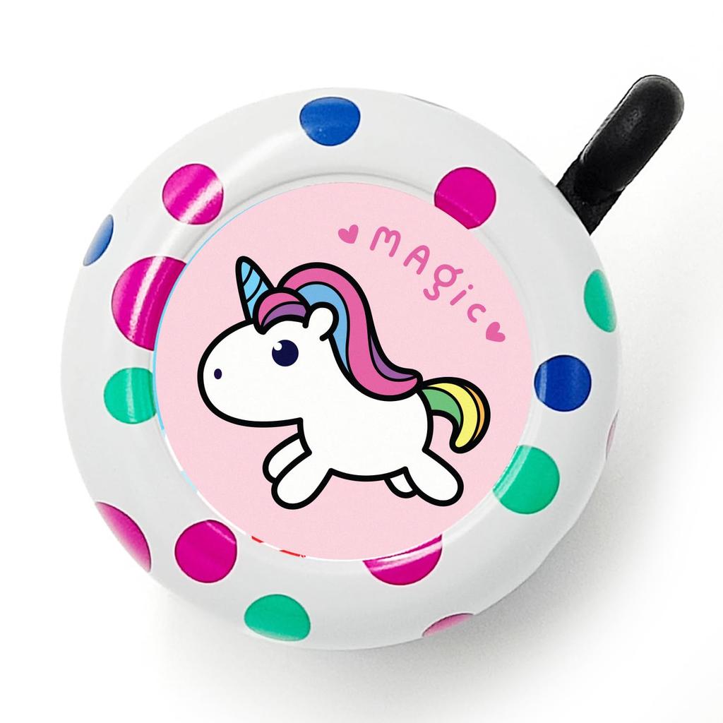 ONIPAX Loud Bicycle Bell with Colorful Animal and Cartoon Adorable for and Cycling Designs, Kids, Girls, Boys,