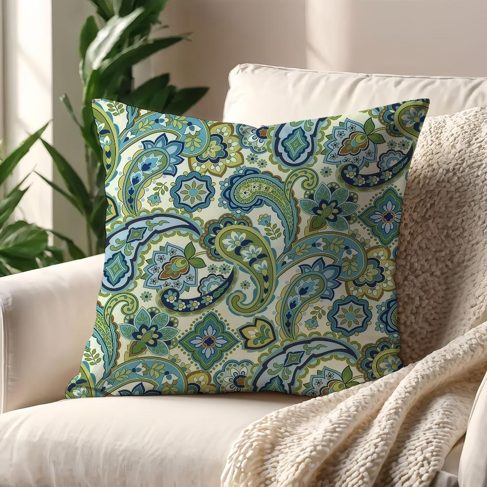Fashion P-paisley Elegance cushion cover Pillow Cover Decoration Room Home Sofa living Office Car Nordic Simplicity