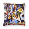 Pablo Picasso Luxury Cushion Cover Car Polyester Pillowcase Single Row Face Art Pillowcase Sofa