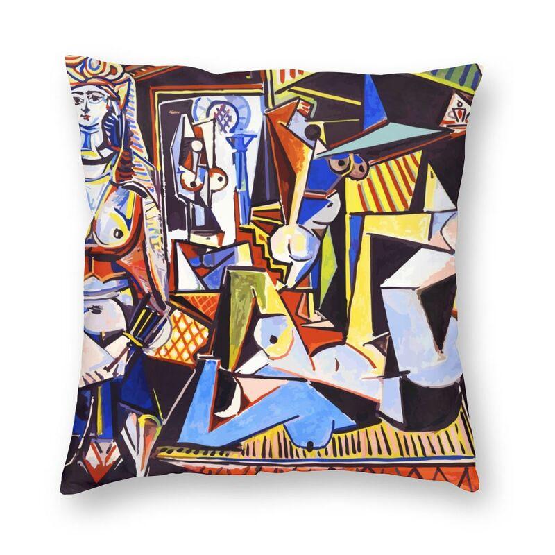 Pablo Picasso Luxury Cushion Cover Car Polyester Pillowcase Single Row Face Art Pillowcase Sofa