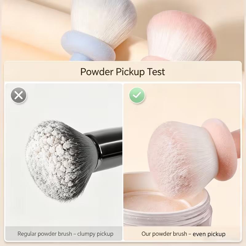 New Large Mushroom Makeup Brush For Blusher Nail Dust Loose Powder Ultra Soft Cosmetic Brush