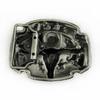 Texas Flag Bull Head Belt Buckle - Western Style Fashion Accessory