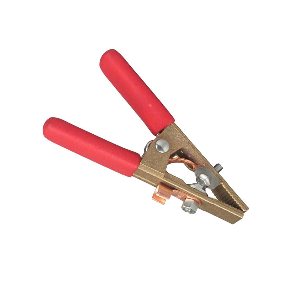 Earth Cable Clamp 300A Conductive Current Rating Brass Body for Shipyard Steel Fabrication and Oil Platform Use