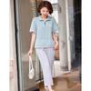 Paster Women's Retro Chinese Style Summer Sportswear Set