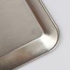 Luxury Square Rectangular Stainless Steel Serving Tray Cafe Cake Dessert Plate Storage Trays Home Kitchen Storage Table Dish
