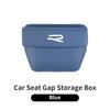 Car Trapezoidal Seat Gap Organizer HH645 PU Leather Storage Box Auto Accessories For VW R Scirocco Jetta Beetle Golf GTI Polo Tiguan
