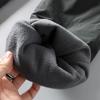 Pantalones de Trabajo XS-6XL Gruesos Impermeables Forro Polar Cargo para Hombre Invierno Outdoor Multibolsillos Rectos Sueltos Monos