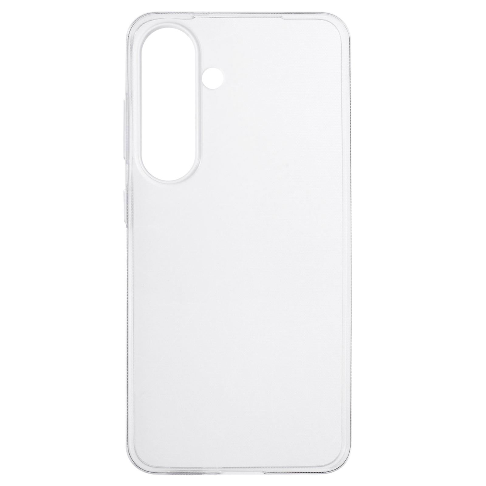 

For Samsung Galaxy S25+ Case Slim Fit Transparent Soft TPU Phone Cover Style A